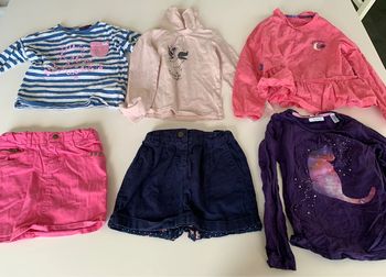 6 pièces fille  6/7ans