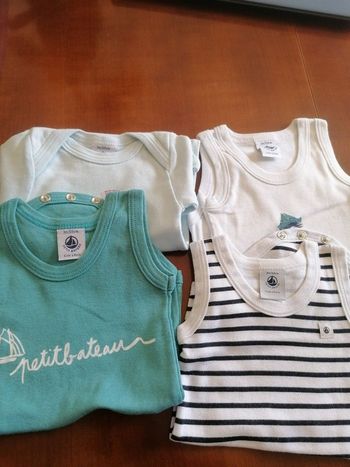 4 bodies 3 mois, petit bateau, 