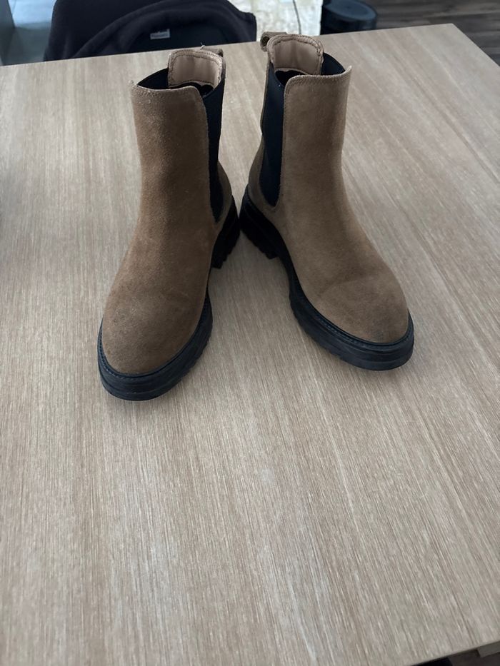 Boots en daim - photo numéro 4