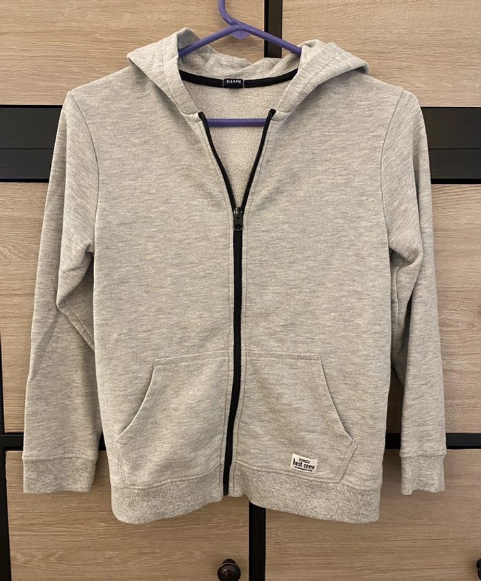 Sweat zippé Kiabi Taille 10 ans - photo numéro 6