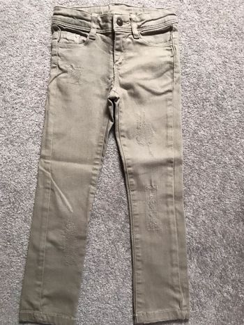 Jean slim kaki fille Tape à l’œil 4 ans