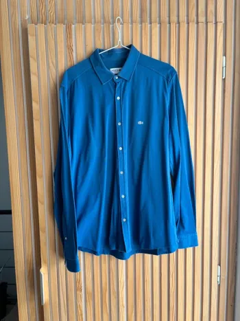 Chemise Lacoste bleue