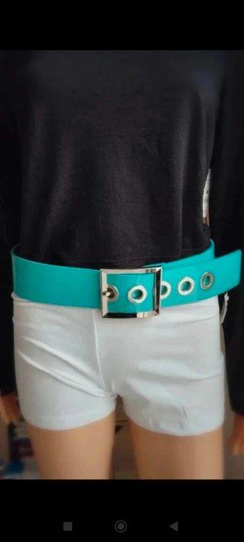 Ceinture bleu brillante