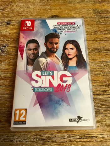 Jeu switch Let’s sing 2018