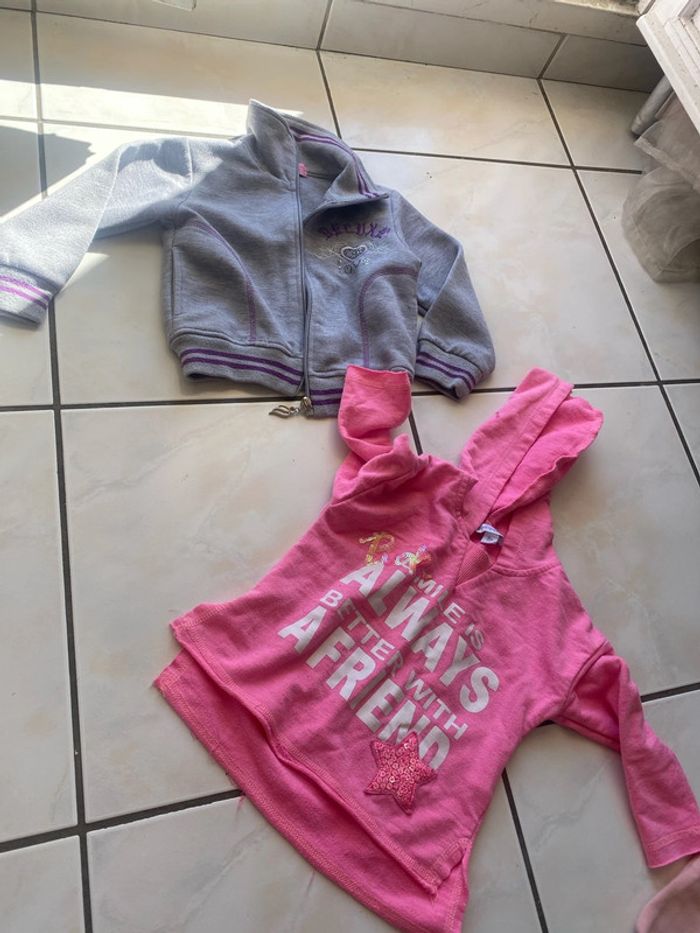 Lot de deux pulls 18 mois