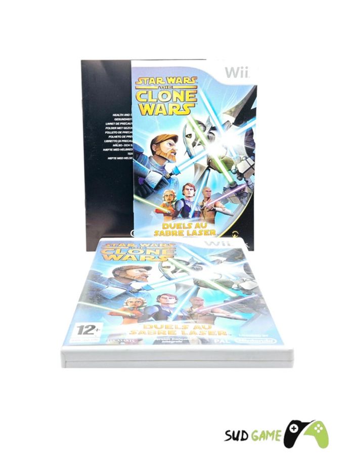 Nintendo Wii # Star Wars The clone Wars Duels au sabre Laser # - photo numéro 3