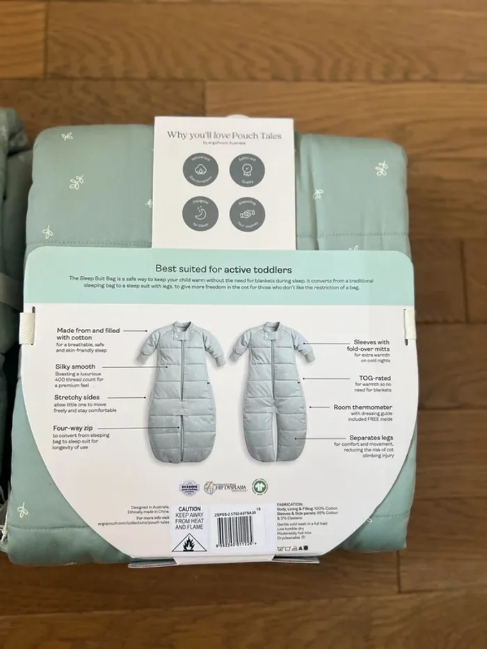 (New) Pack of 2 sleep suit bags 2.5 tog 2-4Y - photo numéro 6