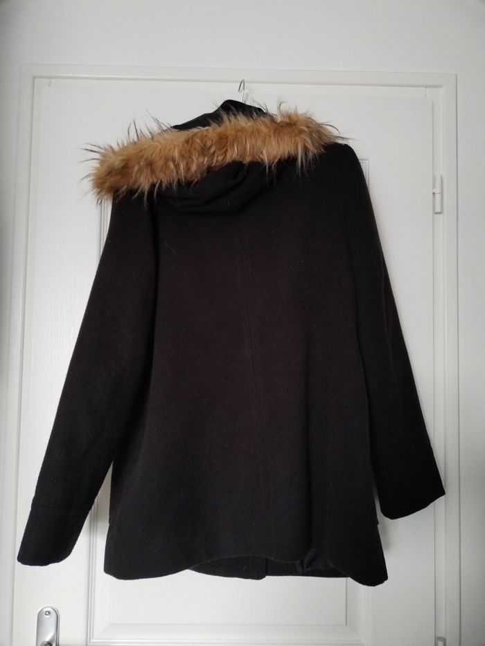 Manteau noir duffle coat 36 S Tex - photo numéro 2