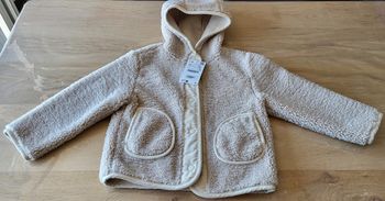 Veste Zara effet mouton