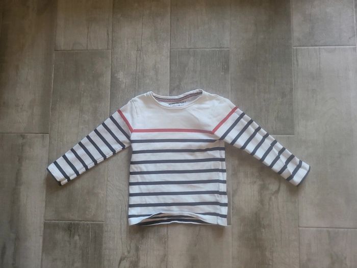 Tshirt marin manches longues épais 3ans