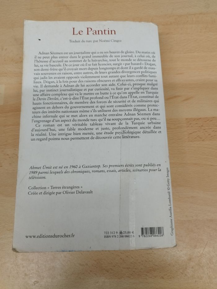 Ahmet Umit
Le Pantin
Quelle ont été scotché comme vous pouvez voir sur les photos - photo numéro 5