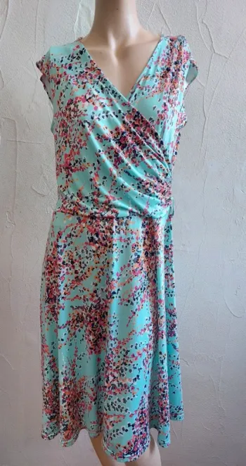 🌸 Robe Christine Laure – Imprimé pétillant et coupe flatteuse 🌸