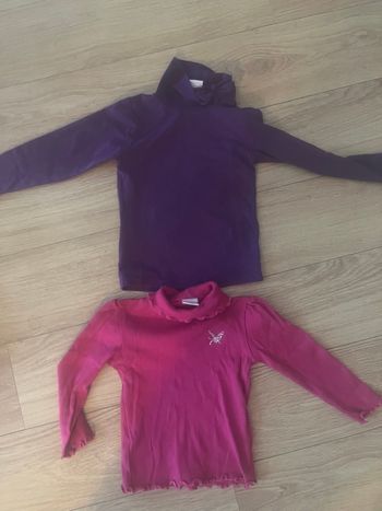 Pull col roulé