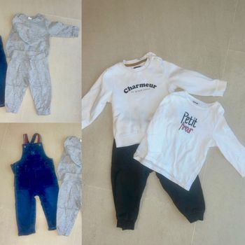 Petit Lot 3 tenues  18 mois -80 cm