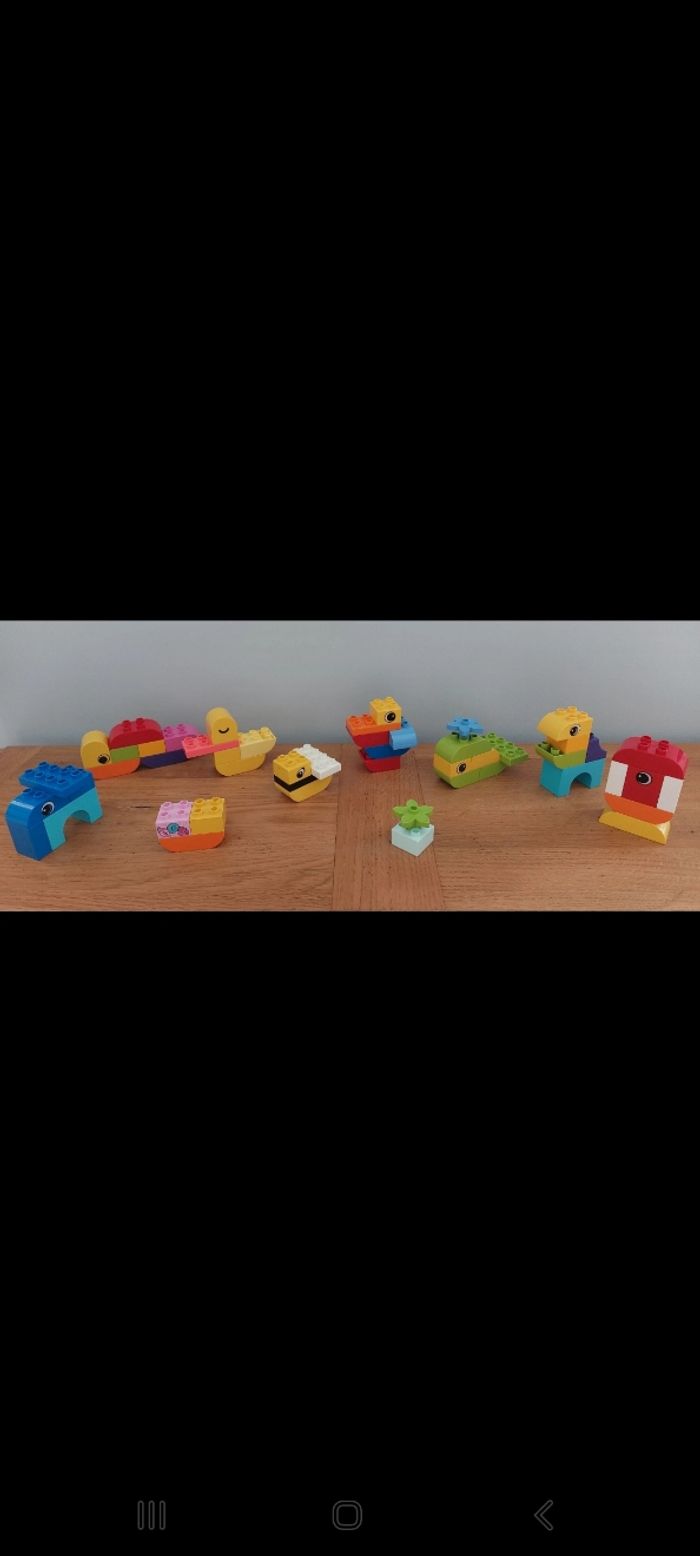 Lot 9 animaux Lego Duplo