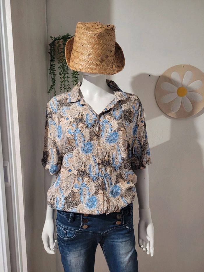 Chemise motif cachemire