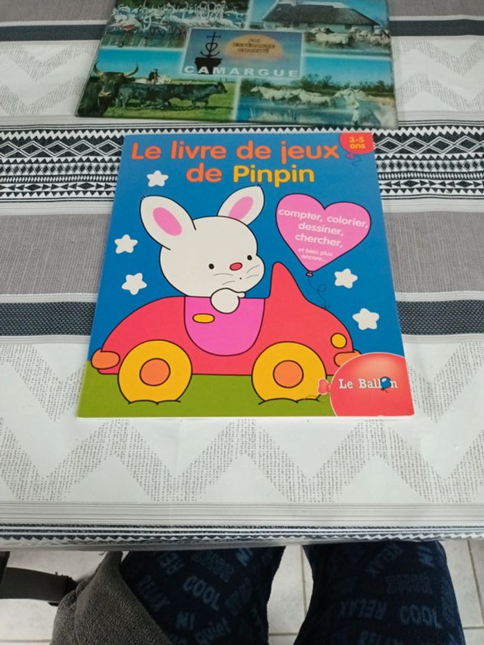 Le livre de jeux de pinpin