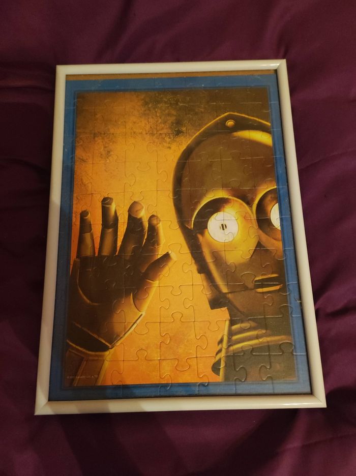 Cadre puzzle Star Wars
