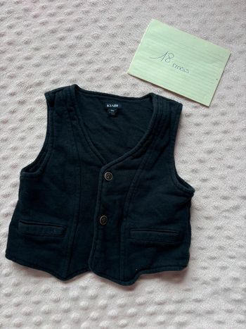 Gilet de costume 18mois
