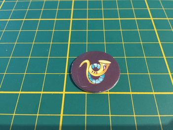 Jeton trésor Instrument pièce détachée jeu de société Ramsès II Ravensburger #A65