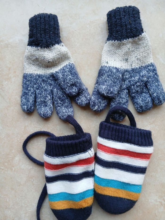 Ensemble bonnet gants moufles - photo numéro 2