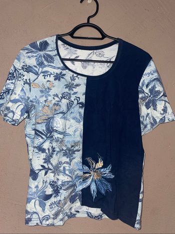 TEE shirt bleu