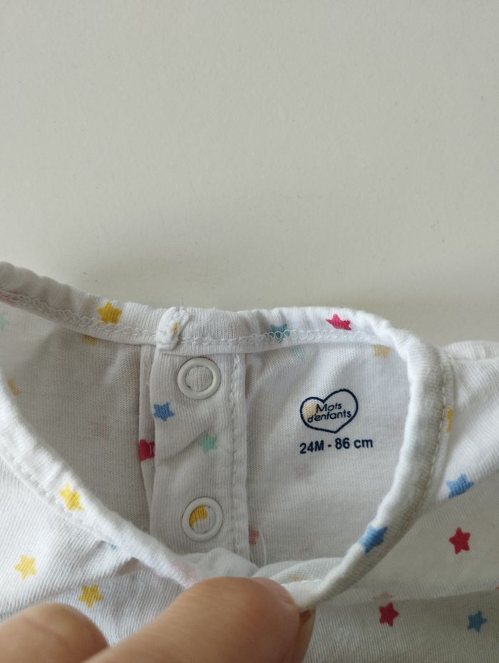 Tee shirt fille 24 mois - photo numéro 2