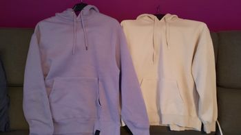 Lot de deux sweat à capuche  Pull & Bear