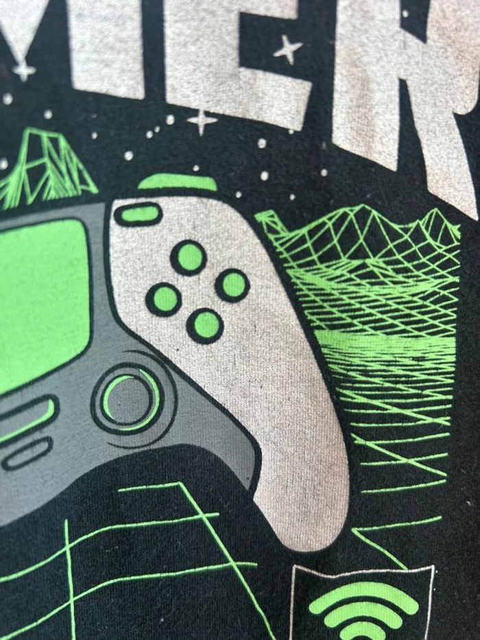 Tee shirt H&M , gamer ,bon état 4-6 ans - photo numéro 6