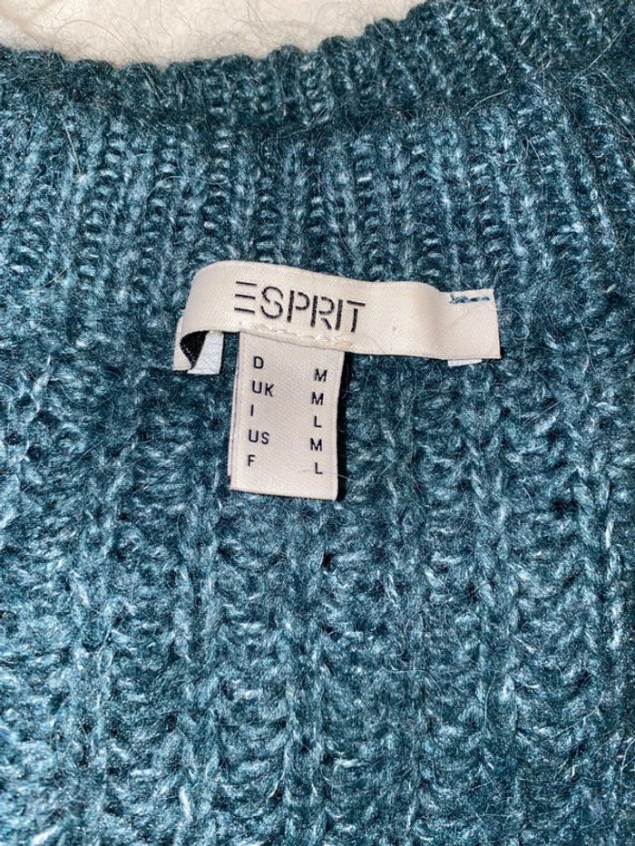 Pull Doux Maille Ajourée Taille L - photo numéro 8
