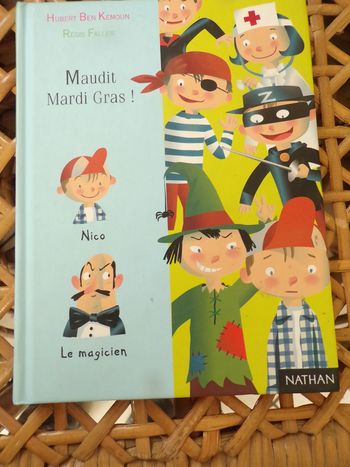 Livre  Maudit  Mardi gras  Hubert Ben Kemoun  Nathan