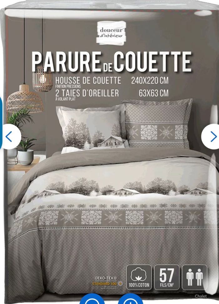 Parure de lit douceur intérieur