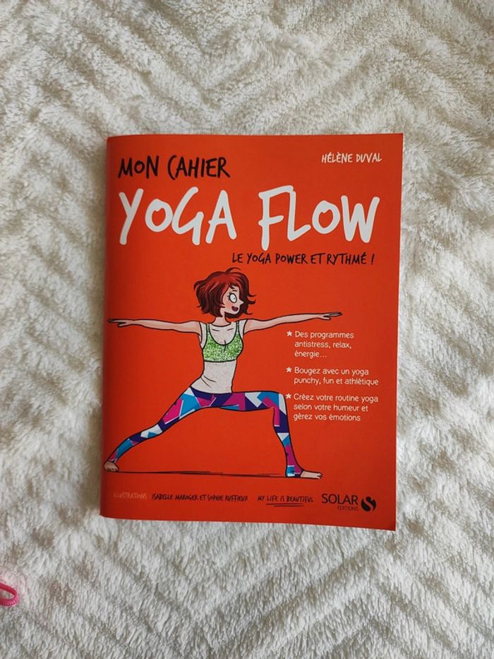 Mon cahier Yoga flow