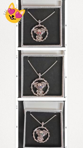 Collier homme tête de mort