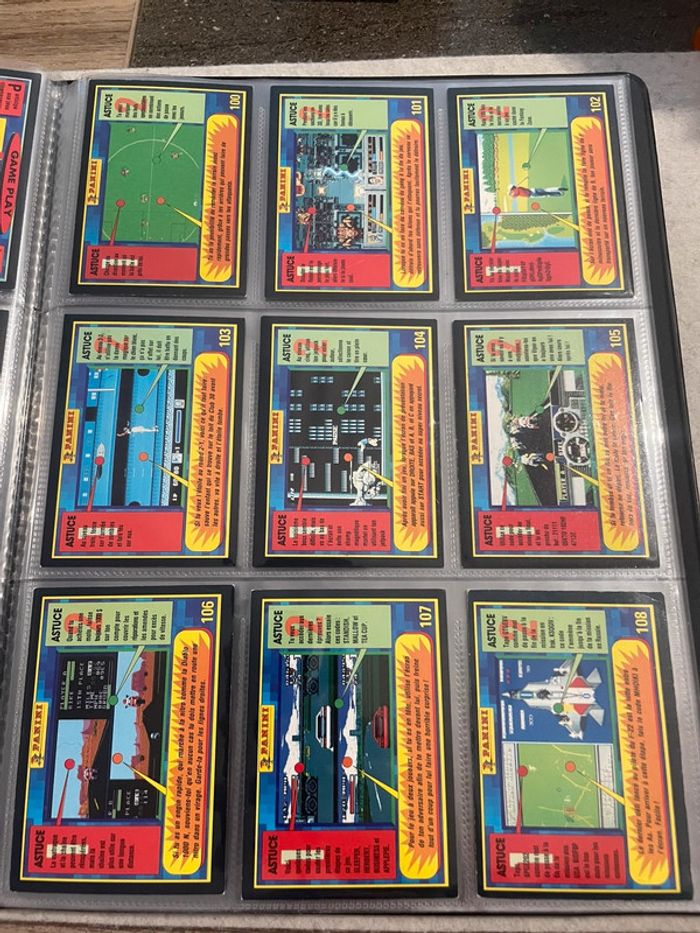 Collection Fullset Panini Sega Super Play Version Française TBE (120/120) Rare - photo numéro 20