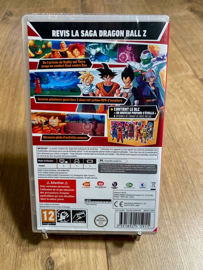 Dragon ball Z kakarot - switch - jeu neuf sous blister - photo numéro 2