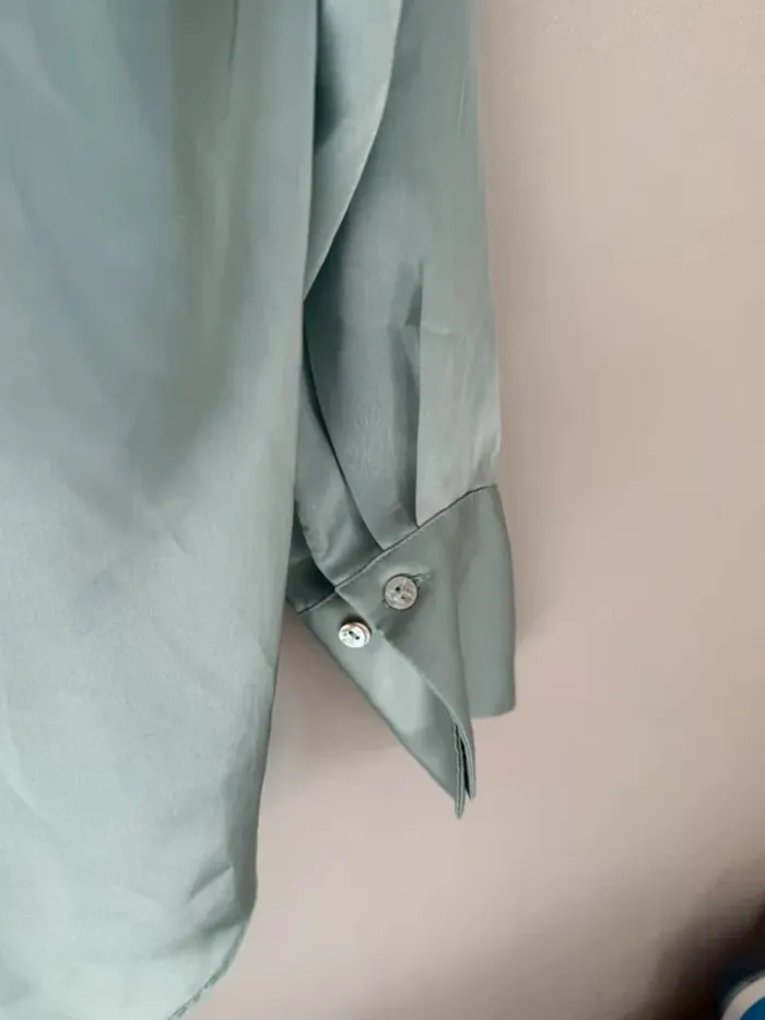 Chemise vert sauge - photo numéro 5
