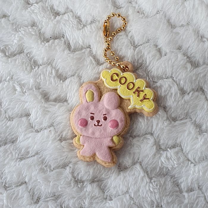 Porte clé strap charm cookie jungkook bt21 bts south korea japon gasha
