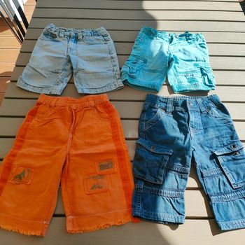 Lot shorts garçon 24 mois printemps été