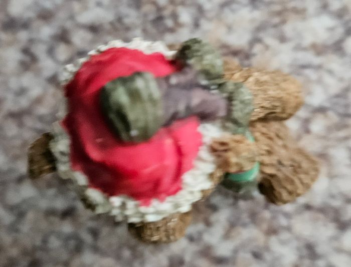 Bibelot ours tenue de Noël - photo numéro 3