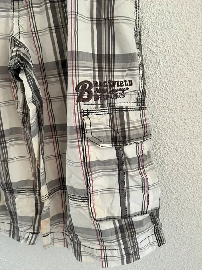 Short cargo à rayures 💫Taille 10 ans - photo numéro 2