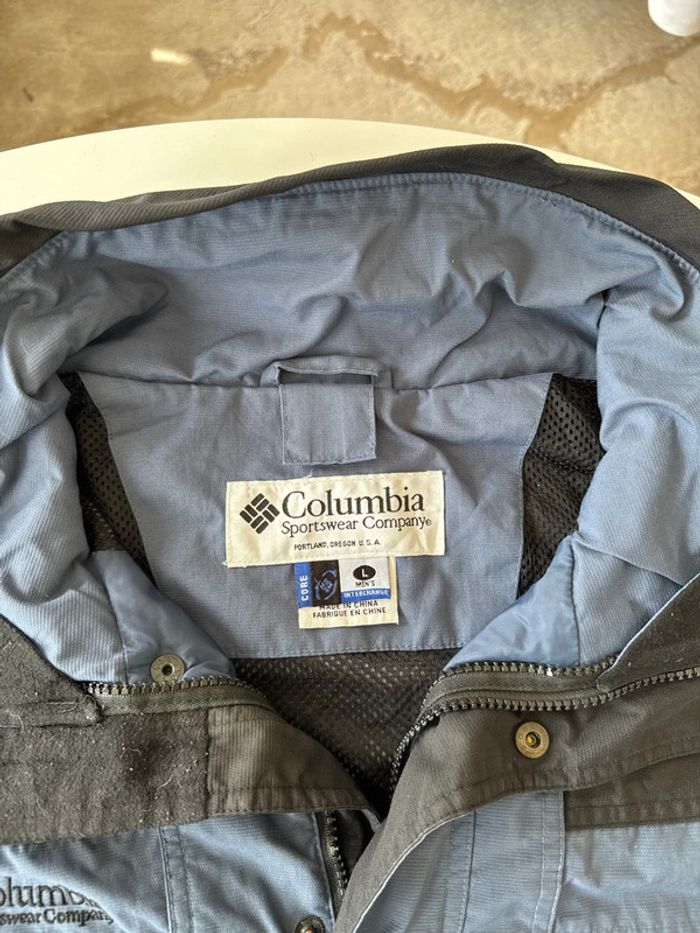 Veste Columbia Interchange grise/bleue – Taille L homme – Outdoor technique - photo numéro 2
