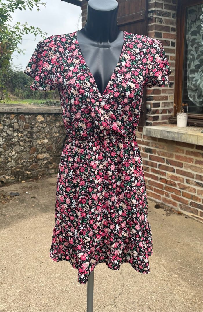 Robe à motif floral – Taille 36 – Liz Devy