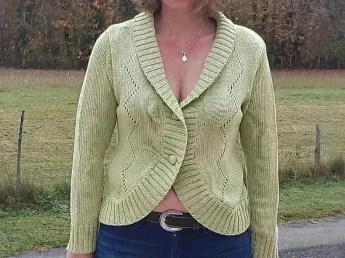 Veste Gilet cardigan taille 42 - photo numéro 3