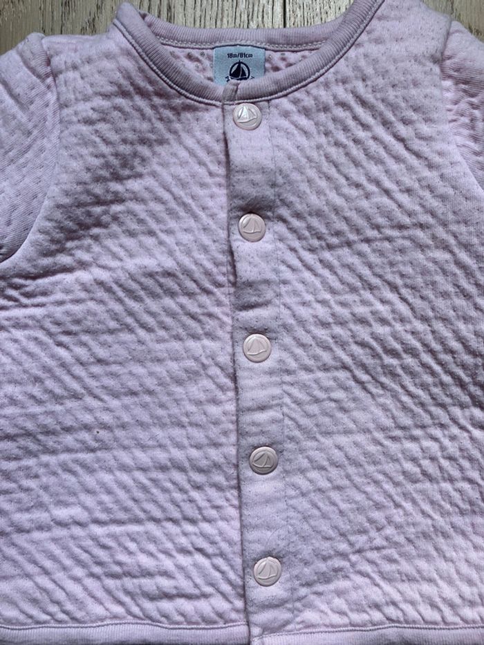 Gilet rose 18mois Petit Bateau - photo numéro 6