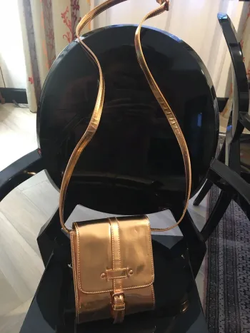 Petit sac en bandoulière cuivre