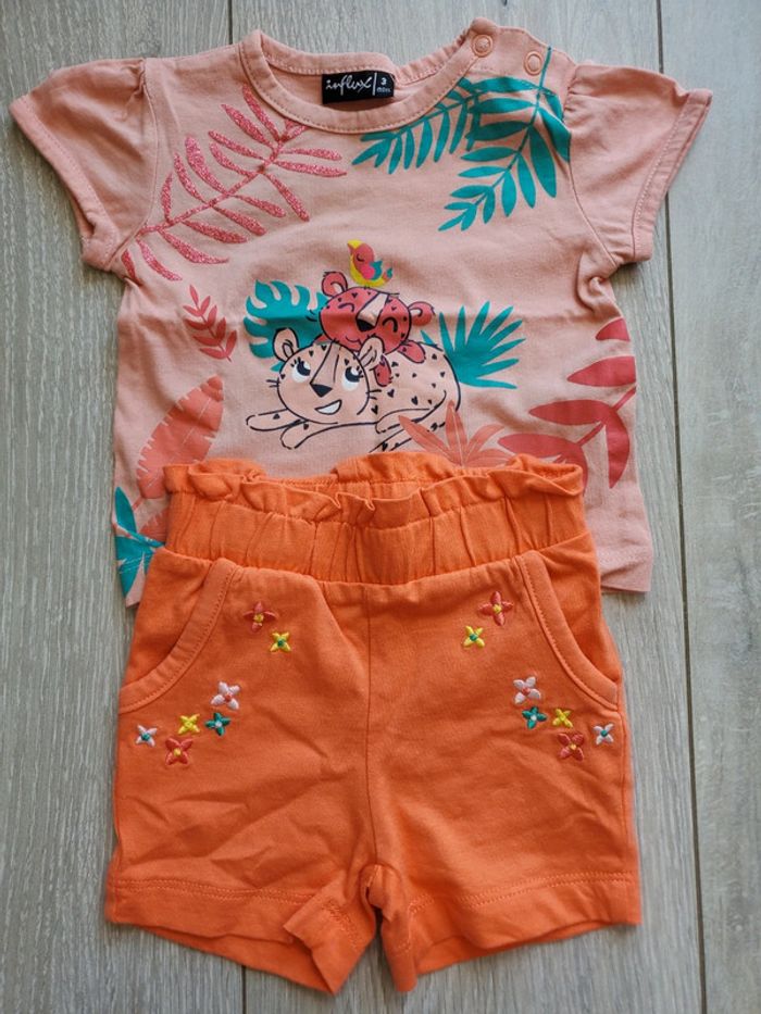 Lot 6 vêtements bébé fille 3 mois - photo numéro 3