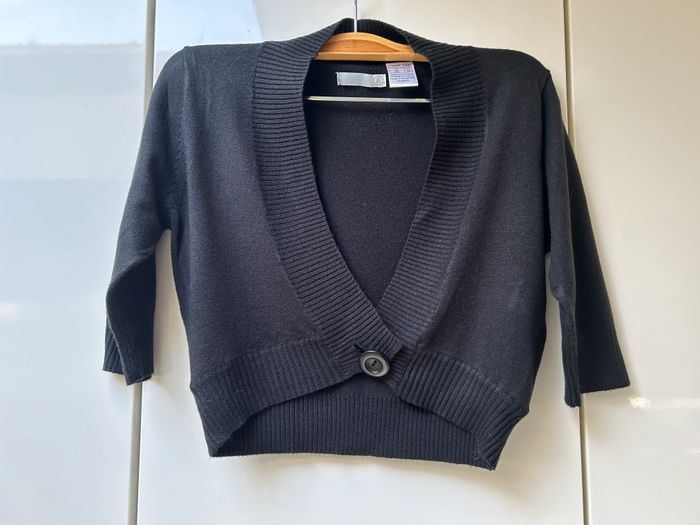 Court gilet noir La Redoute - Taille 34/36 - photo numéro 1