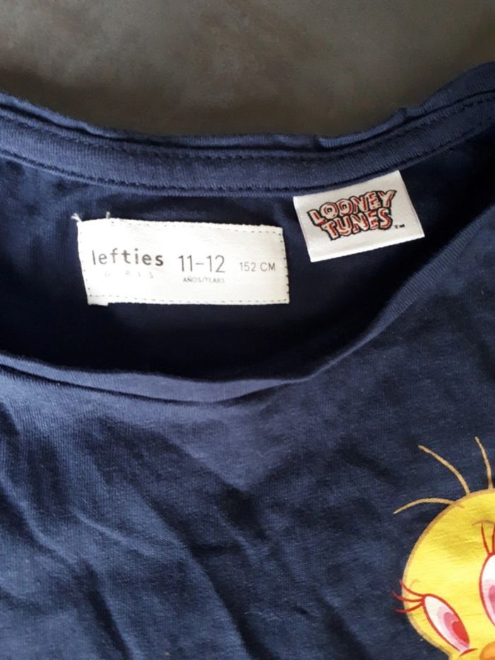 Tee-shirt manches longues Lefties Loonry Tunes 10 -11 ans - photo numéro 3