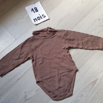 Body sous pull 18mois garçon